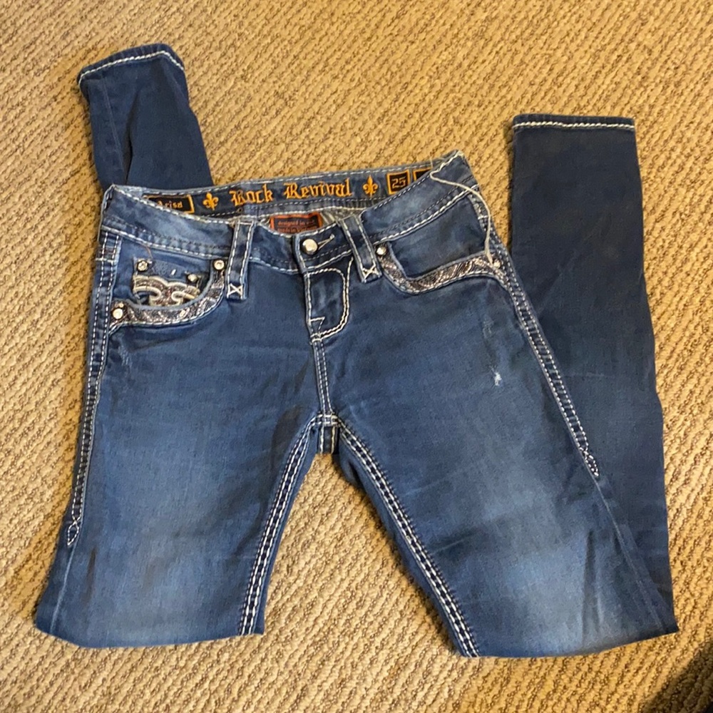 Rock revival skinny jeans